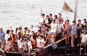 Crowded boat